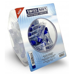 Swiss Navy Bowl à dosettes de Lubrifiant Swiss Navy 10ml x 50